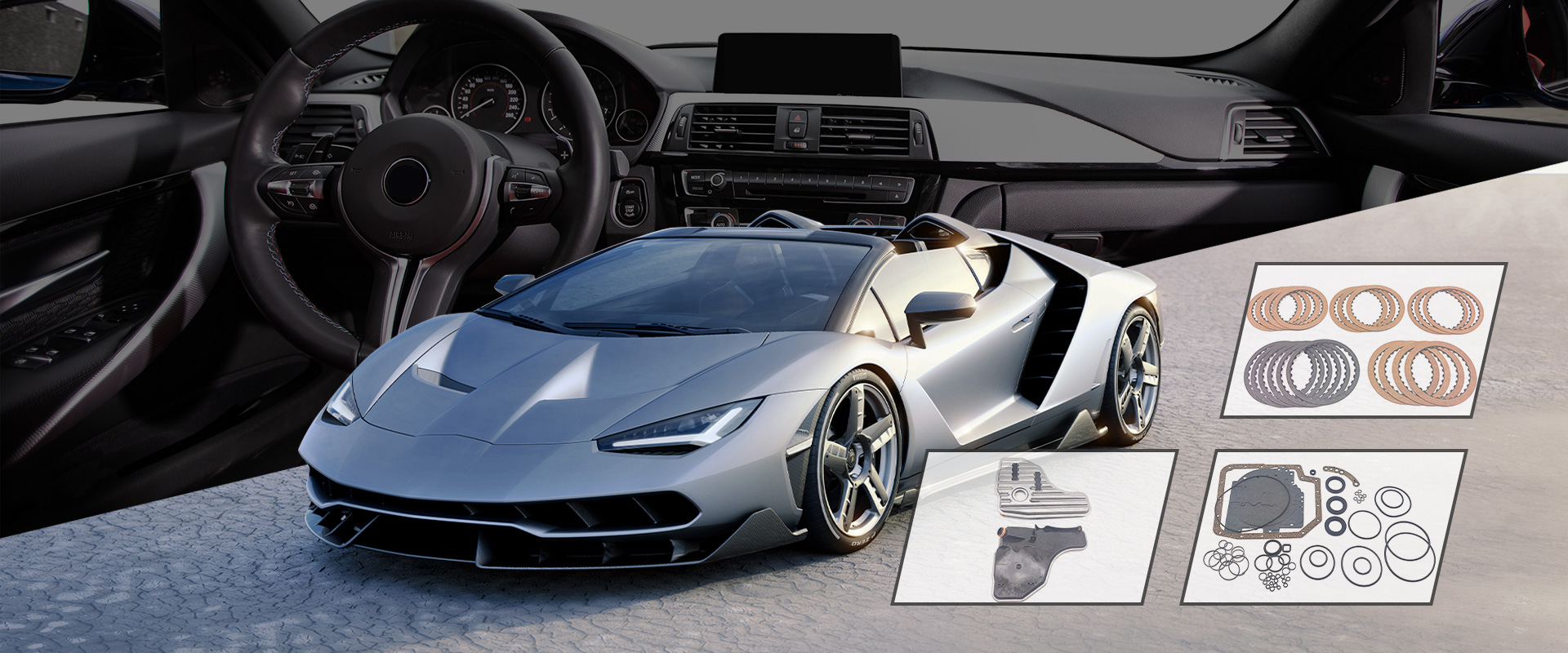 Čínská automobilová třecí sada